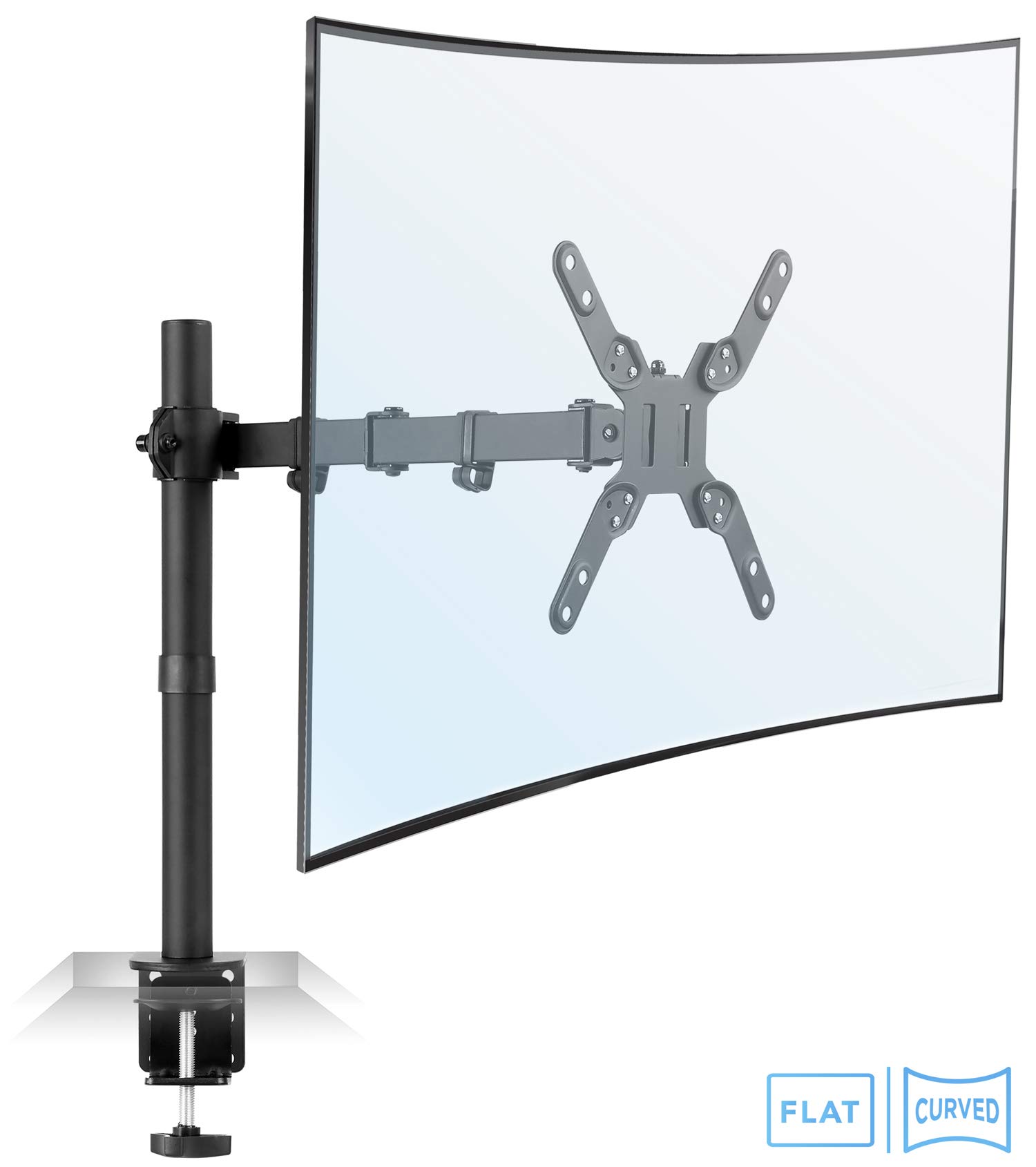 Amazon.co.jp: Mount-It! 大型モニターデスクマウント VESA 200